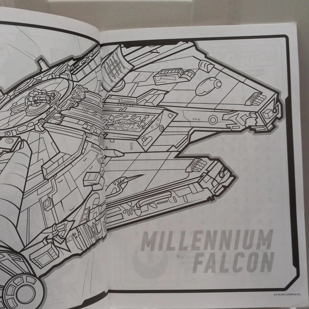 Star Wars Sticker Coloring Activity Book